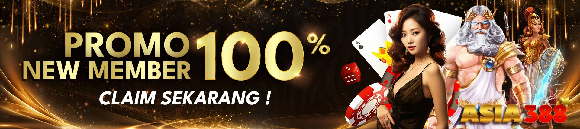 PROMO NEW MEMBER 100%