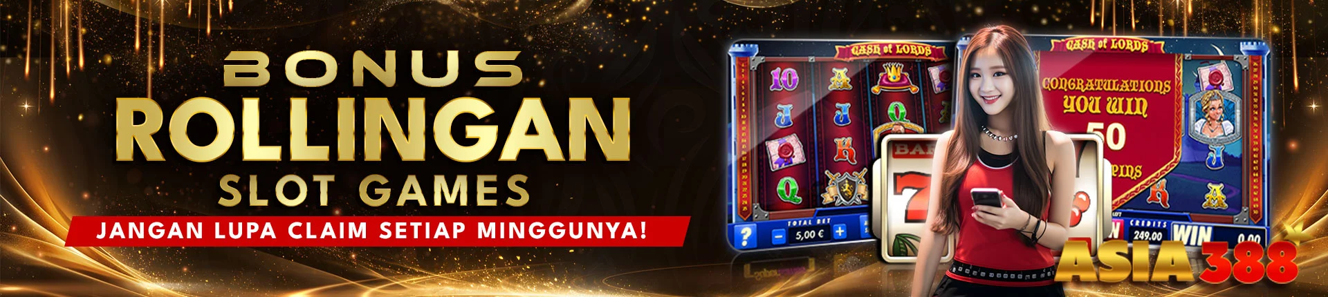 bonus rollingan slot game